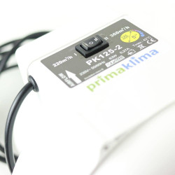Extracteur Prima Klima diam 125 - 2 vitesses - 220-360m3/h Plug & Play