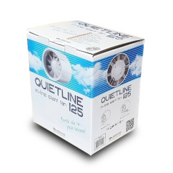 Extracteur de gaine silencieux - Vent Quietline 197m3/h - 125mm
