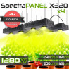 Pack lampes horticoles LEDs SpectraPANEL X320