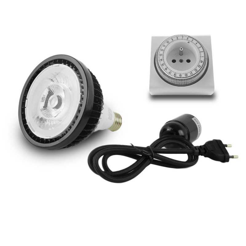 Paquete de bulbos hortícolas SpectraBULB X20 + cable E27 100cm + programador - Plug & Grow