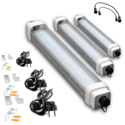 SpectraLINE IP65 60cm 20W - Waterproof - Barre Horticole LED pour superficie de 80cm x 25cm - Croissance