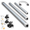 SpectraLINE IP65 60cm 20W - Waterproof - Barre Horticole LED pour superficie de 80cm x 25cm - Croissance