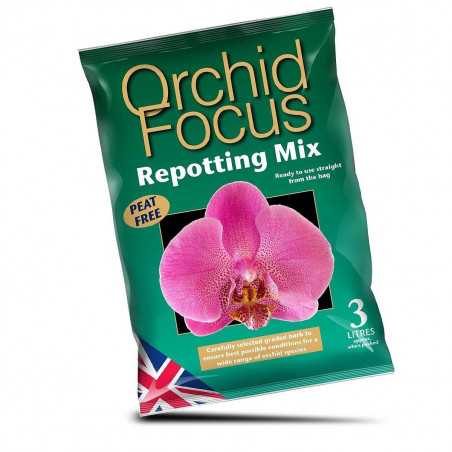 Substrat pour orchidées Orchid Focus 3L Mix