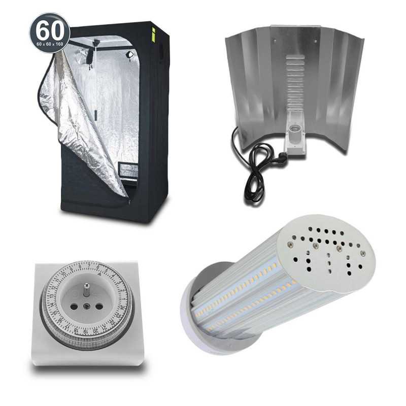 Komplettset Growbox 60x60 SpectraBULB X55 BloomLED