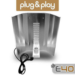 Pack 60x60 + LED SpectraBULB X55 + Reflector + Programador 24h / 15min