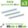 Pack barres horticoles LEDs culture intérieur plantes croissance et boutures