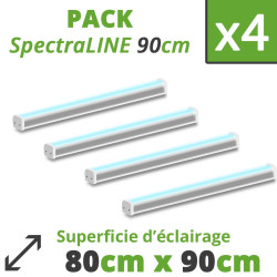 Pack barres horticoles LEDs culture intérieur plantes croissance et boutures