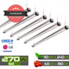 Pack de six barres horticoles LEDs