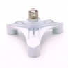 Soporte para 3 bombillas SpectraBULB - E27