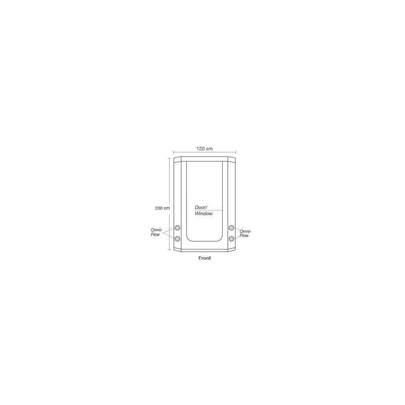 Grow Box Vista Triangle + 120x85x200 HomeBox