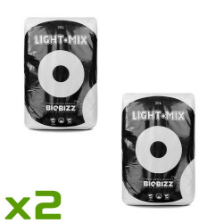 Sac de  terreau Light-Mix 20L - Terre pour la culture en intérieur sous lampes horticoles LEDs - Biobizz