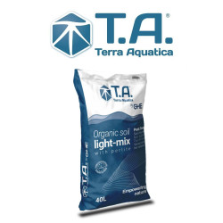 Terreau T.A Organic soil - Light Mix 40L - Terreau sans tourbe de qualité PRO - BIO