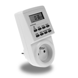 Programmateur éléctronique compatible LED horticole - Intervalle 1min - Max 10 programmes par jour