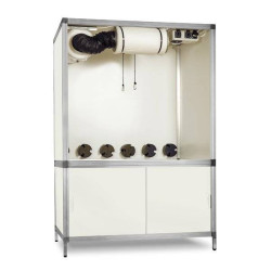 Bonanza Clima (1m²) - Armario de cultivo sólido 176 x 118 x 78 cm + extractor + filtro de carbón + silenciador