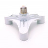 Soporte para 3 bombillas SpectraBULB - E27