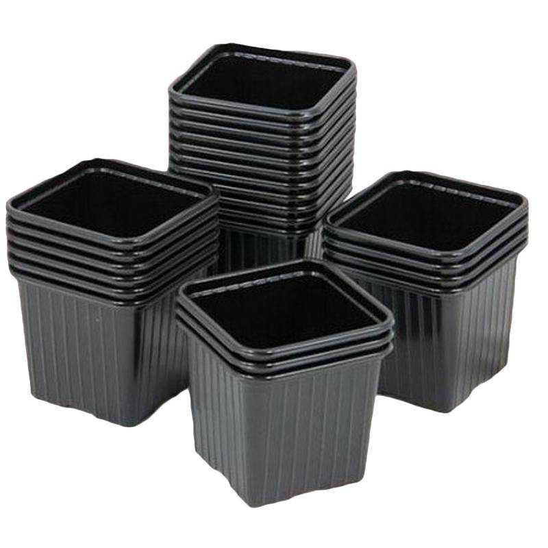 Godet idéal pour semis, boutures - Pots de 7cm x 7cm x 8cm (Lot de 10)