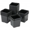 Godet idéal pour semis, boutures - Pots de 7cm x 7cm x 8cm (Lot de 10)