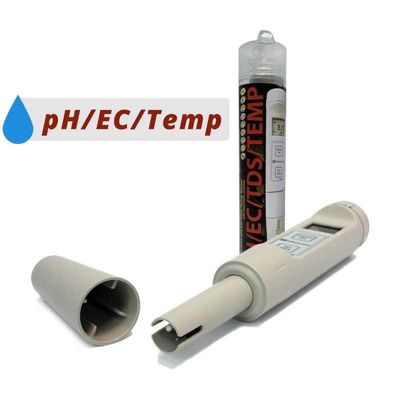 Testeur pH + EC + Température  + TDS - Milwaukee MW804 - Testeur pour l'hydroponie