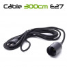 Câble 100cm pour ampoule horticole E27