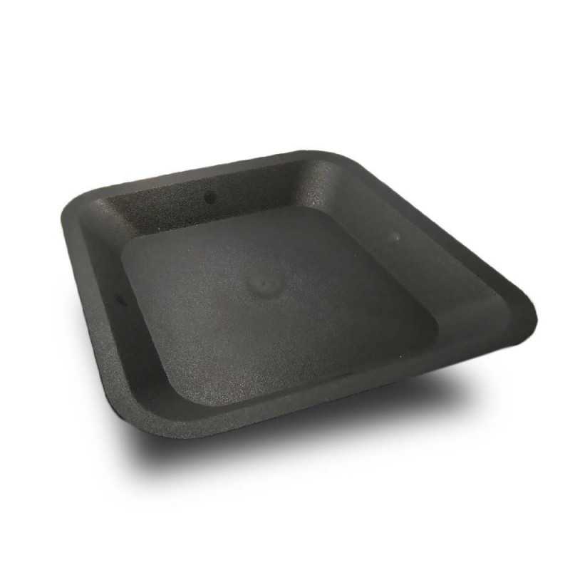 Saucer 33.5 x 33.5cm - Black Square