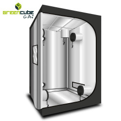 G-PROW Diamond - 120x60x180 - Tubes 22mm - Chambre de culture intérieur mylar