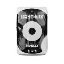 Sac de  terreau Light-Mix 20L - Terre pour la culture en intérieur sous lampes horticoles LEDs - Biobizz