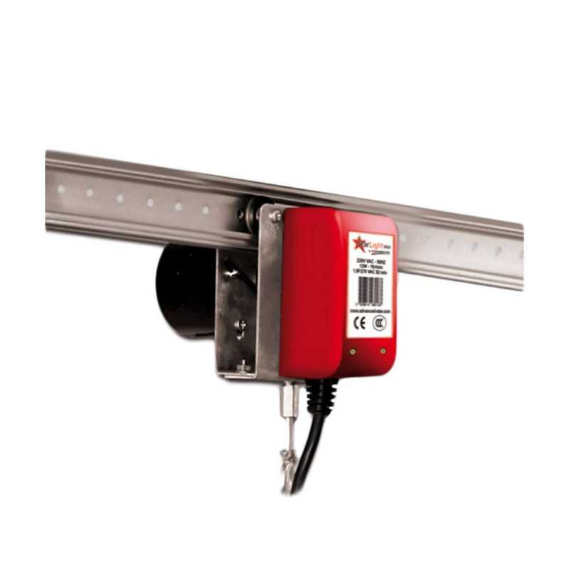 Rail motorisé pour éclairage LED