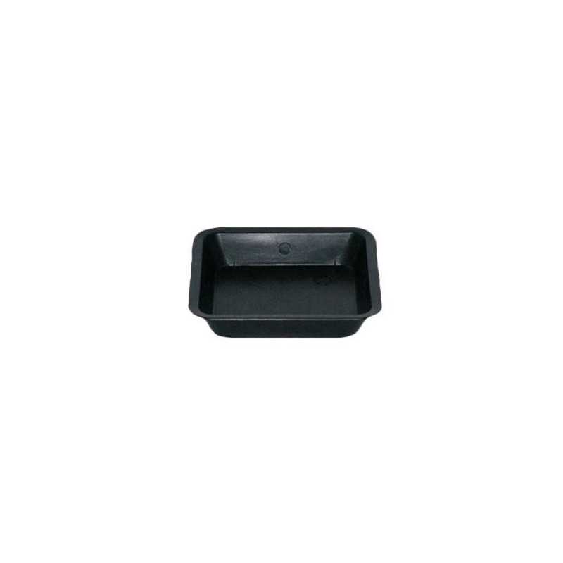 Soucoupe carré noire - 30,5 x 30,5cm - 11L