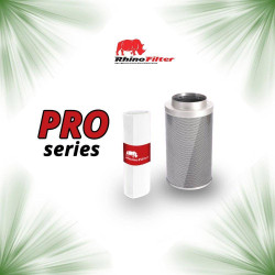 Filtre à Charbon Rhino PRO Ø100/ 255m3/h/2.5Kg