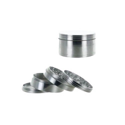 Moulin broyeur aluminium 40mm - 4 Parties  - 2