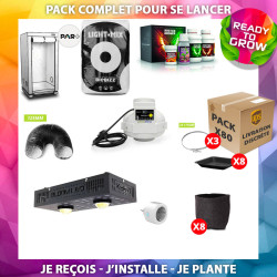 Pack Plug and Grow - 80x80 - SpectraPANEL X320 - HomeBOX Q80+  - 1
