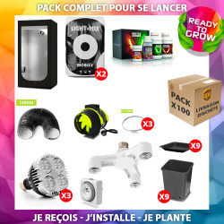 Pack Plug and Grow - 100x100 - 3x SpectraBULB X30 - HydroShoot 100  - 1