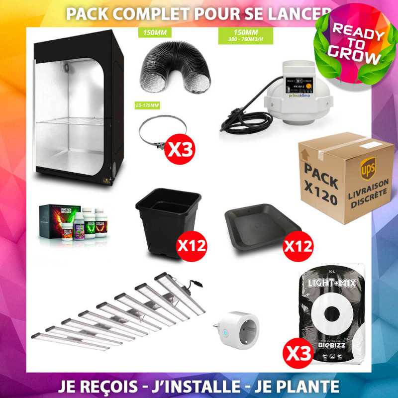 Pack Plug and Grow - 120x120 - SpectraWILD L960 - DarkStreet 120  - 1