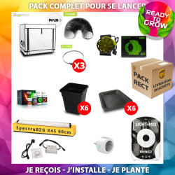 Pack Plug and Grow Rectangulaire - 80x60 - SpectraB.2.G X45 - HomeBOX R80S  - 1