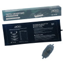 Alfombrilla calefactable Rodwin - 105 W - 120 x 53 cm - Control de temperatura