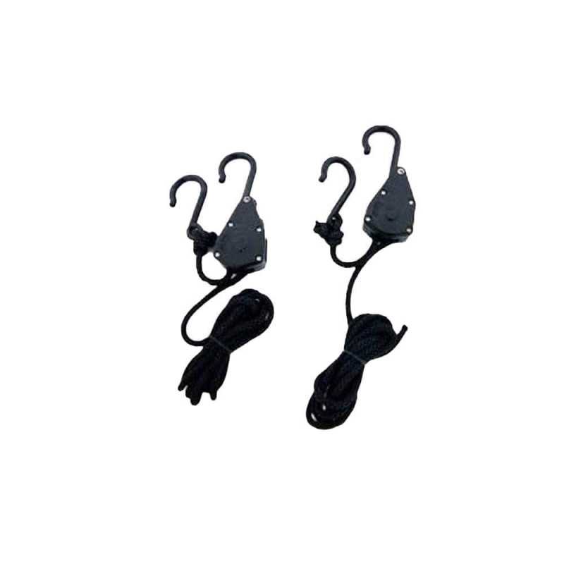 Kit de suspension leger 5 kg avec 2 mousquetons pour culture indoor