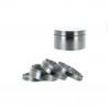 Alu 4 Parts 80mm Herb Mill - Pollen collector  - 2