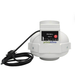 Extracteur Prima Klima diam 160 mm - 1 vitesse - 800m3/h  - 2
