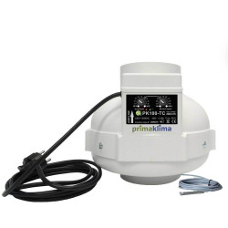 Extractor Prima Klima - Ø 100mm - 280m3 / h - Temperature controller - 40W Prima Klima - 1