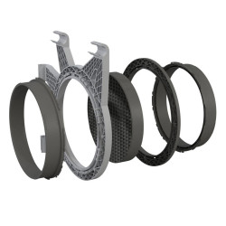 Support Ducting Flange - Secret Jardin - DF16 - Compatible tubes Ø16mm et Ø19mm Secret Jardin - 3