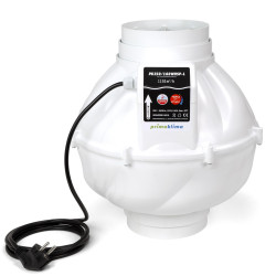 Extracteur d'Air Silencieux - Prima Klima WHSP - 1150m³/h - Ø150/160mm - 1 vitesse Prima Klima - 1