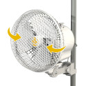 Ventilateur à pince oscillant - Monkey Fan - Secret Jardin - 2 Vitesses - 20W 21CM Secret Jardin - 2