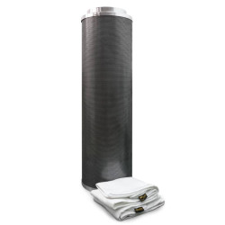 PF-Kohlefilter – Ø150, 900 m3/h