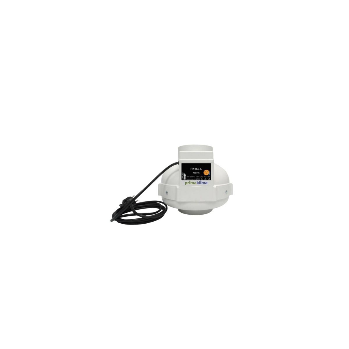 Prima Klima Extractor Ø150 mm 760 m³/h — BloomLED