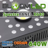 Lámpara LED hortícola de 640 W - Osram & Cree CXB3590 - Potenciador de floración - SpectraPANEL X640