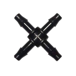 4 mm X-Verbinder — Kreuzstück Mikrobewässerung | BloomLED