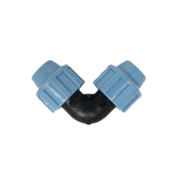 Kompressions-Winkel 16 mm 90° PE-Rohr | BloomLED