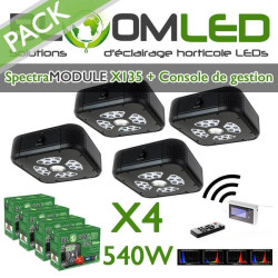 Pack Expert SpectraMODULE X135 x4 + console de gestion tactile
