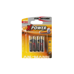 Pilas AAA LR03 Ansmann X-POWER x4 | BloomLED