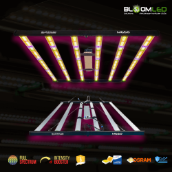 SpectraWILD M650 - Barres horticoles LEDs Full Spectrum - 650W - 120x120 - Samsung